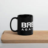 BRB Again - Black Glossy Mug