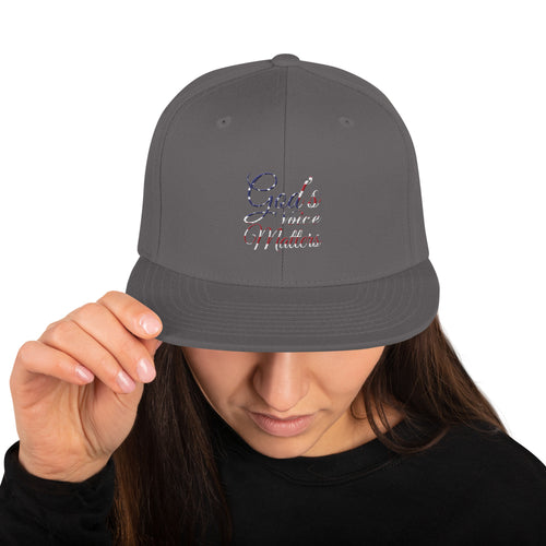 GOD's Voice Matters-Snapback Hat