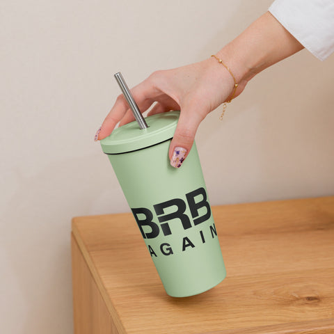 Build-Refill-Become - Travel mug with a handle