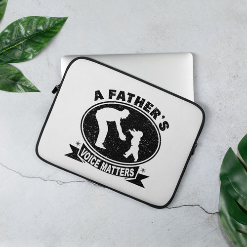 A Fathers Voice Matters - Laptop Sleeve