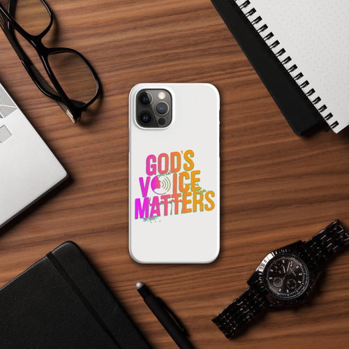 GOD's Voice Matters-Snap case for iPhone®