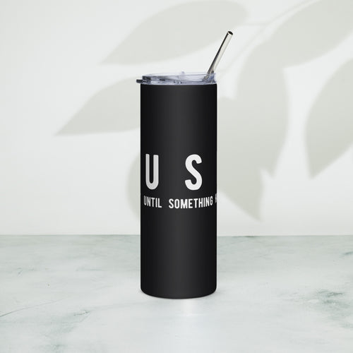 PUSH - Stainless steel tumbler