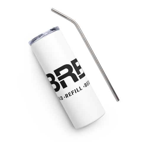 Build-Refill-Become - Travel mug with a handle