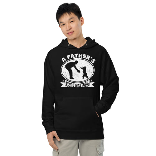 A Father's Voice Matter - Unisex midweight hoodie