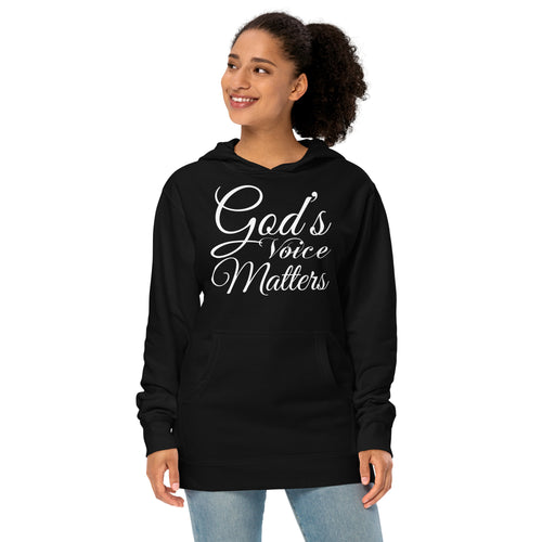 God's Voice Matter - Unisex midweight hoodie