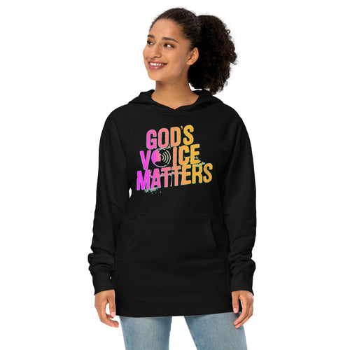 God's Voice Matters - Unisex midweight hoodie