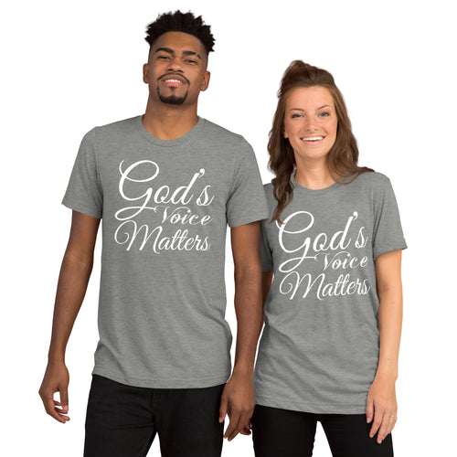 God's Voice Matters - Short sleeve t-shirt