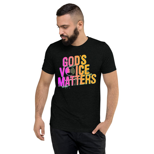 God's Voice Matters - Short sleeve t-shirt